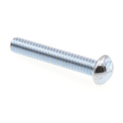 PRIME-LINE Machine Screw, One-Way Round Head 1/4in-20 X 1-1/2in Zinc Plated Steel 100PK 9015104